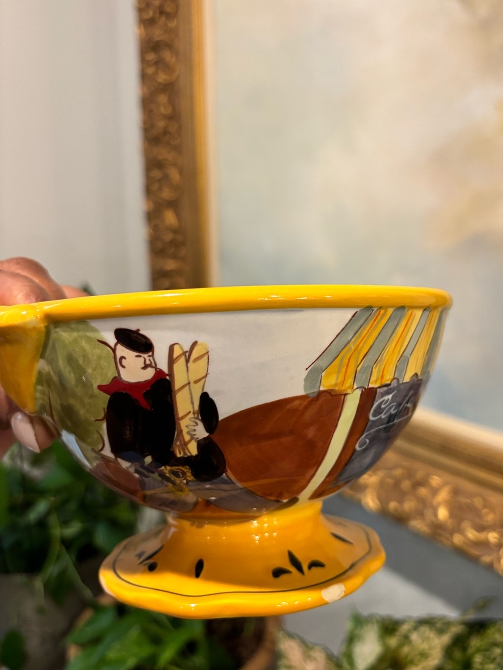 Certified International Jennifer Brinley Footed Bowl